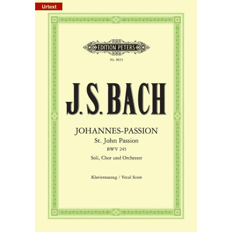 St. John Passion BWV 245 - Johann Sebastian Bach - soli, chor & orchester