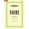 Requiem Op. 48 - Gabriel Fauré - 2 soli, chor & orchester -  Edition Peters