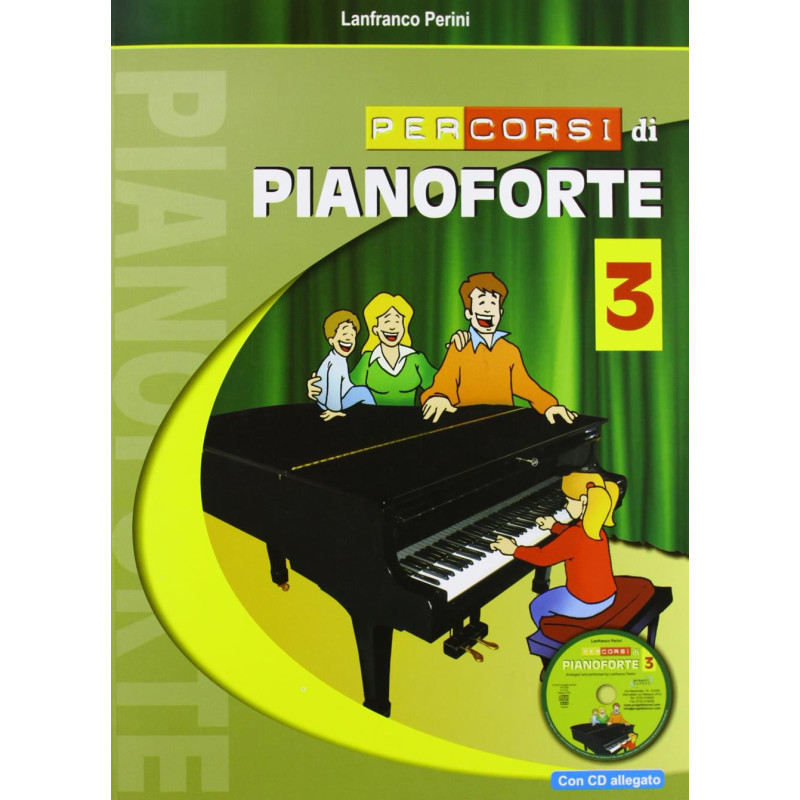 Percorsi Di Pianoforte Vol 3 + CD - Lanfranco Perini
