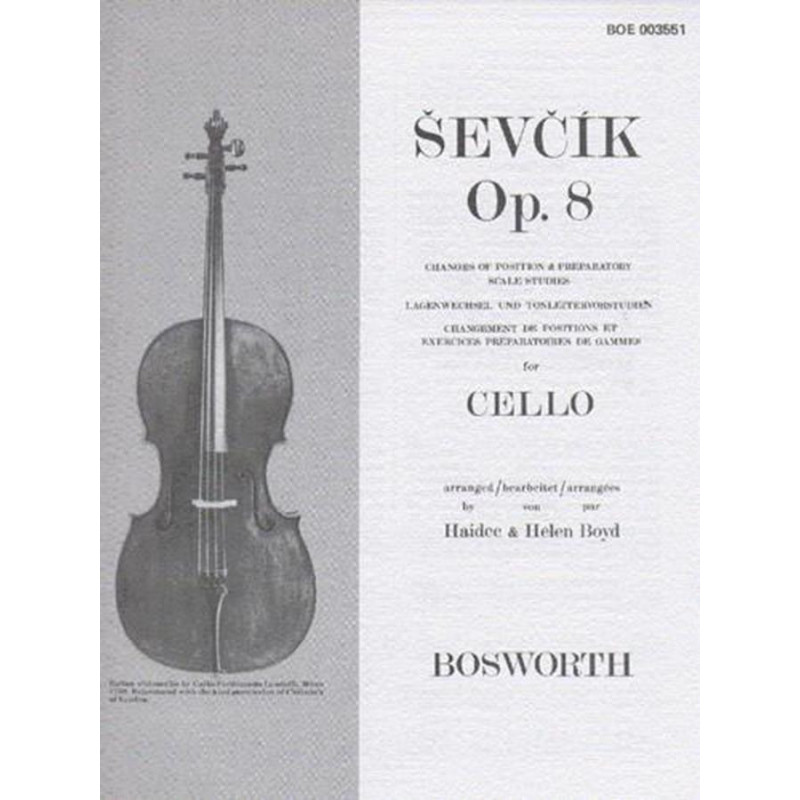 Changes Of Position & Prep. Scale Studies Op.8 -  Otakar Sevcik - violoncello