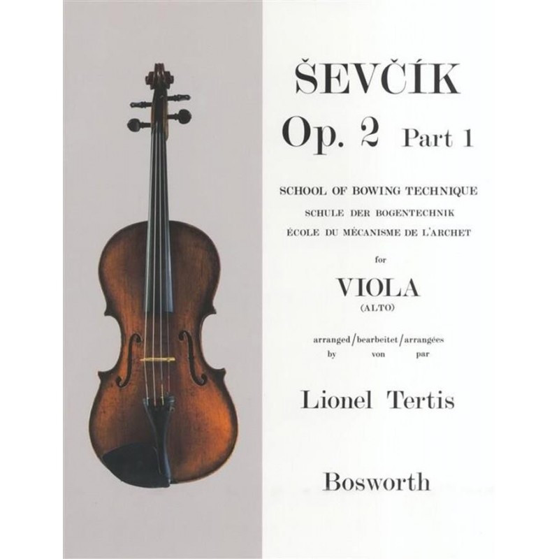 Viola Studies: School Of Bowing Technique Part 1 - Otakar Sevcik
