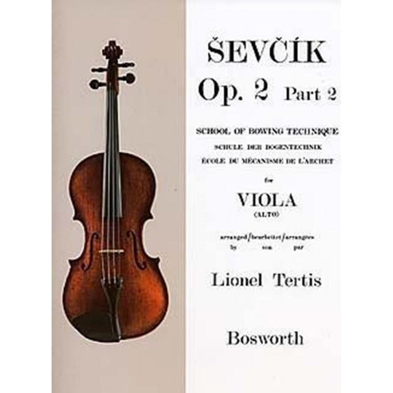 Viola Studies: School Of Bowing Technique Part 2 - Otakar Sevcik