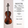 Viola Studies Op.7 Part1: Preparatory Trill Studie - Otakar Sevcik