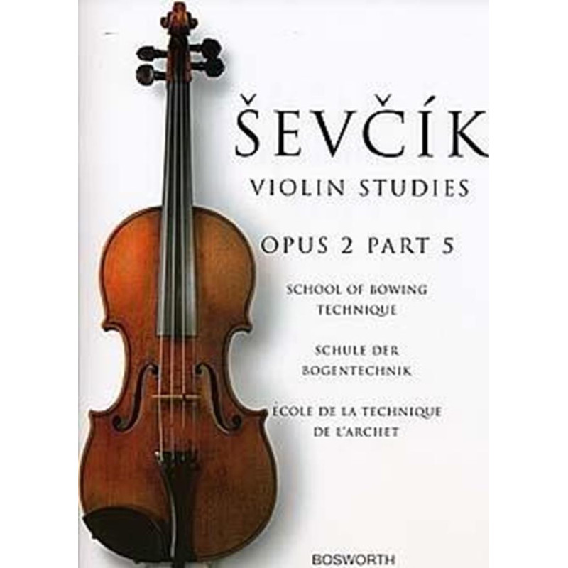 Otakar Sevcik - School Of Bowing Technique Opus 2 Part 5 - violino - archetto