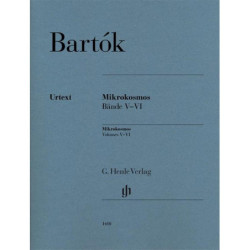 Béla Bartók - Mikrokosmos, Volumes V-VI  - pianoforte