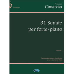 DOMENICO CIMAROSA  - 31 SONATE PER FORTE-PIANO VOL. 1