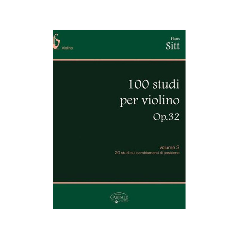 HANS SITT - 100 STUDI OP. 32 VOL. 3