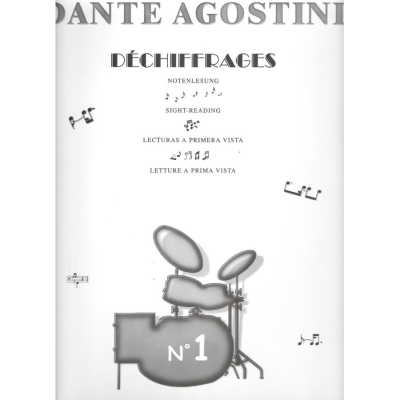 DÉCHIFFRAGE, VOLUME 1 - DANTE AGOSTINI - LETTURA A PRIMA VISTA