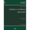 Lettura E Scrittura Musicale volume 1 - Zoltán Kodály - libro per l'allievo