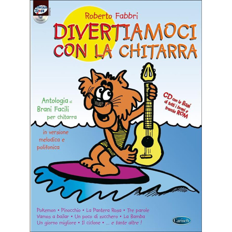 Divertiamoci Con La Chitarra Con Cd - Roberto Fabbri - brani facili per chitarra