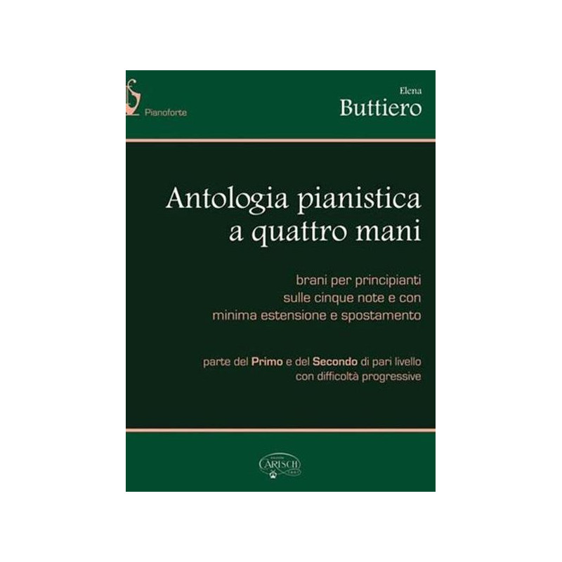 E. BUTTIERO - ANTOLOGIA PIANISTICA A QUATTRO MANI