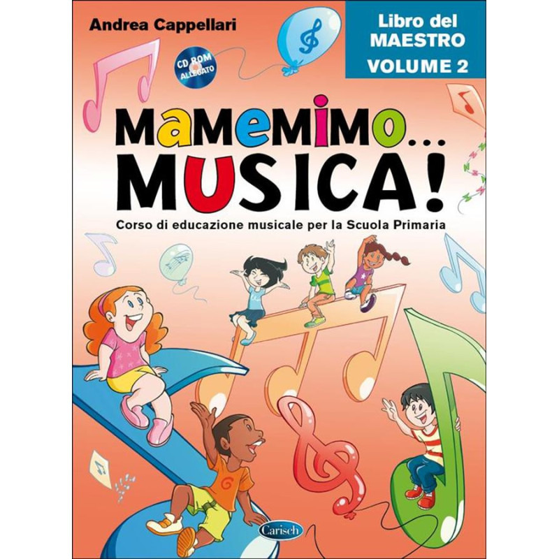 Mamemimo... musica! Insegnante vol 2. + CD - libro del maestro - scuola primaria