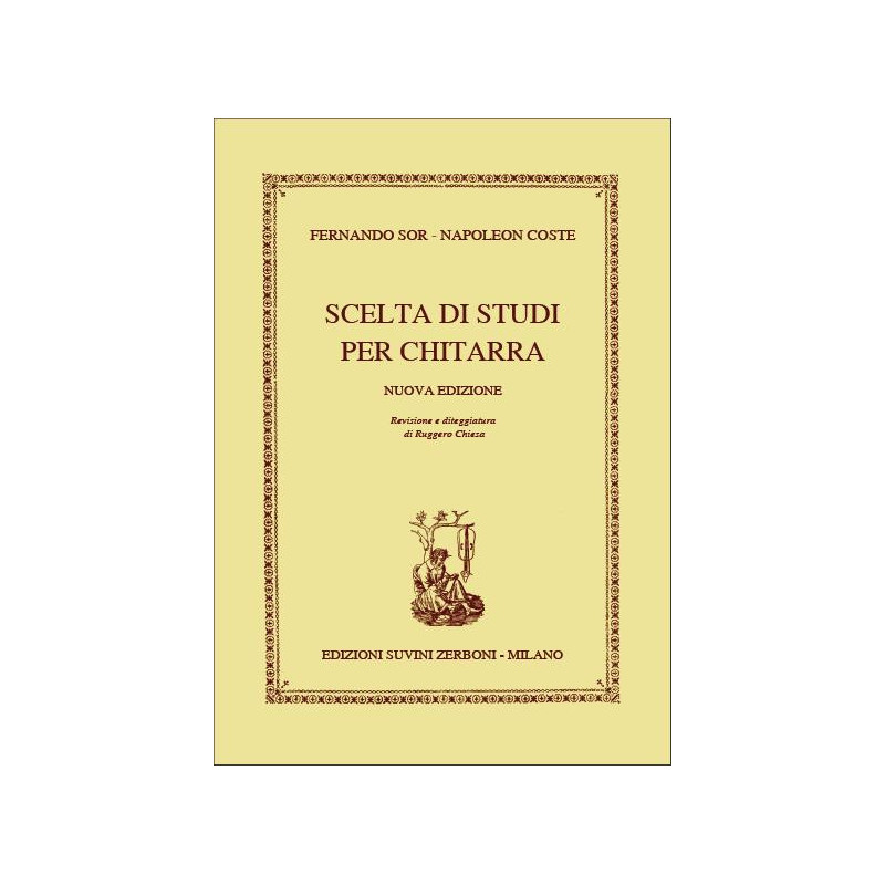 FERNANDO SOR - SCELTA DI STUDI PER CHITARRA