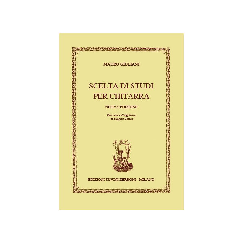 MAURO GIULIANI - SCELTA DI STUDI PER CHITARRA