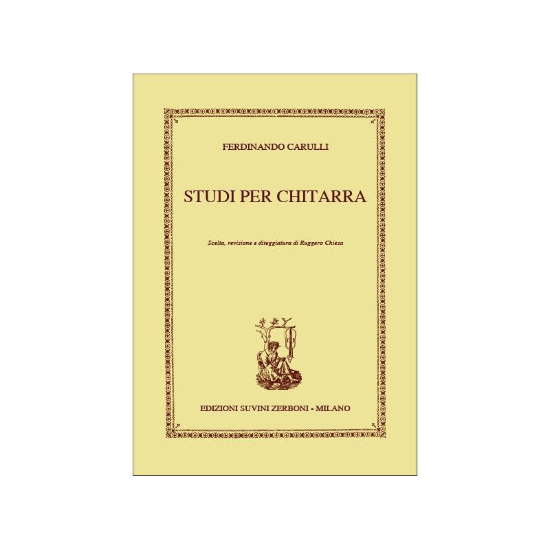 F. CARULLI - STUDI PER CHITARRA (CHIESA)