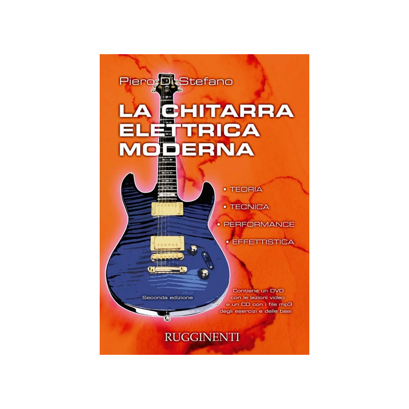 P. DI STEFANO - LA CHITARRA ELETTRICA MODERNA + CD - MANUALE